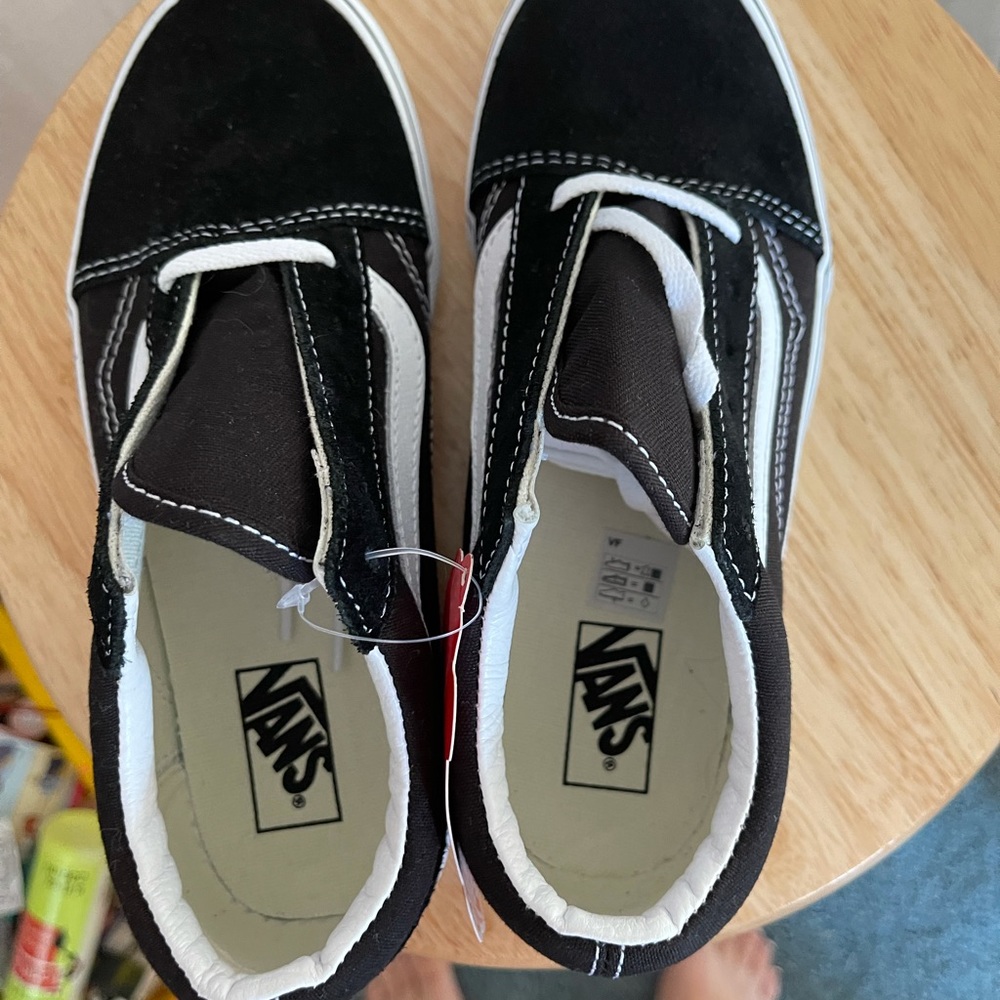 Children's Vans Rainbow Slides and Old school